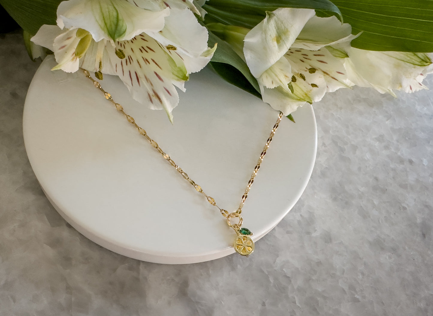 Sweet Lemon Necklace