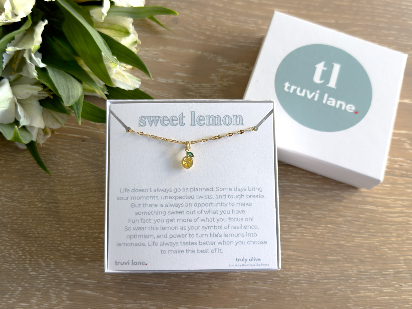 Sweet Lemon Necklace