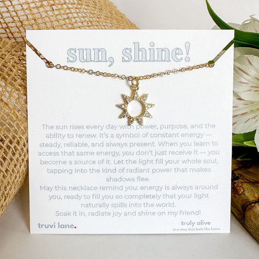 Sun, Shine! Necklace