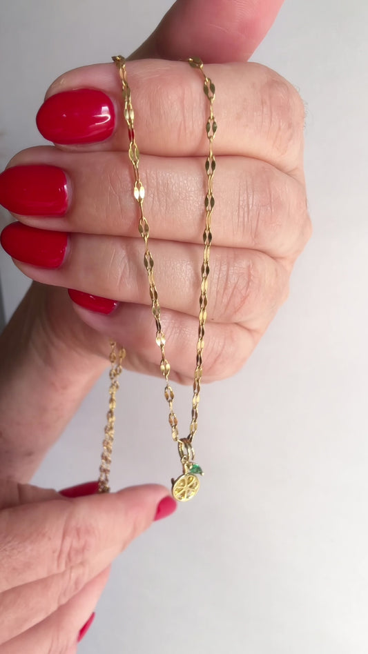 Sweet Lemon Necklace